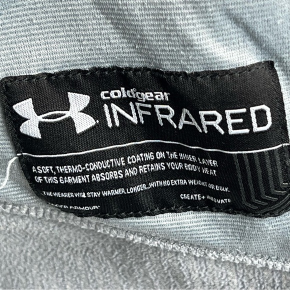 Under Armour Infared Full Zip Hoodie Light grey M - Picture 9 of 9